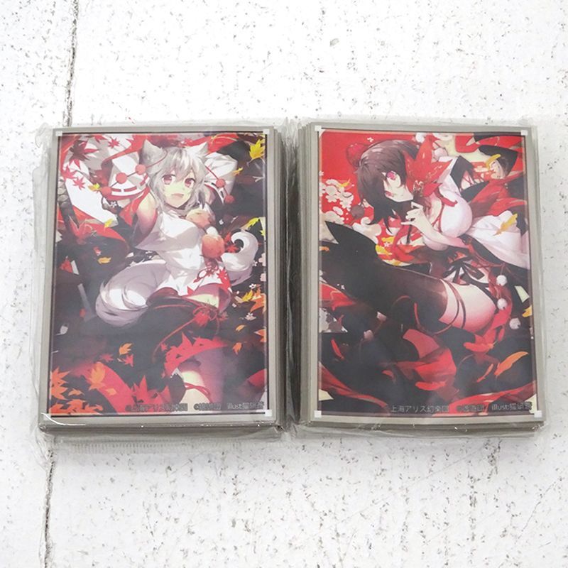 三重店】東方Project 犬走椛 射命丸文 カードスリーブ 計2点 (猫鍋蒼