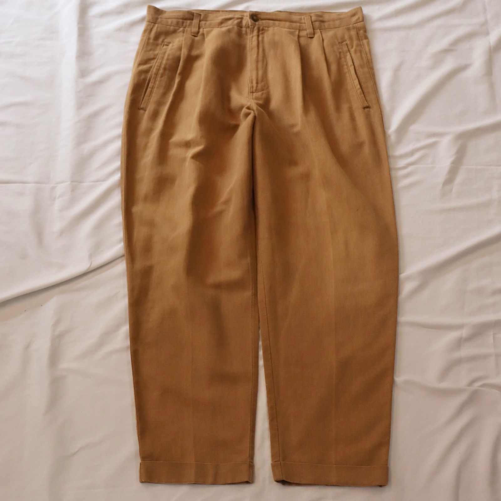 90's~ Linen Slacks 