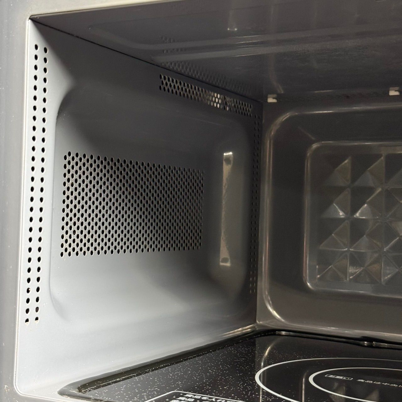 β送料込！IRIS OHYAMA EMO-F518-5-B 電子レンジ 18L 700W 2019年製 単