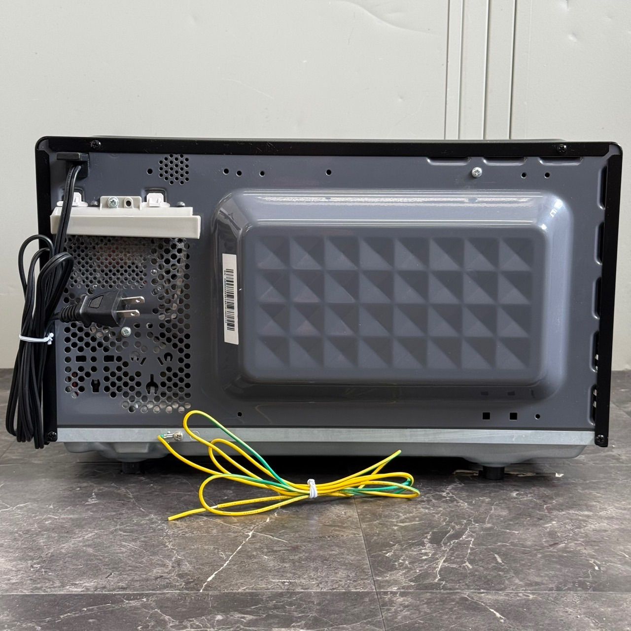 β送料込！IRIS OHYAMA EMO-F518-5-B 電子レンジ 18L 700W 2019年製 単