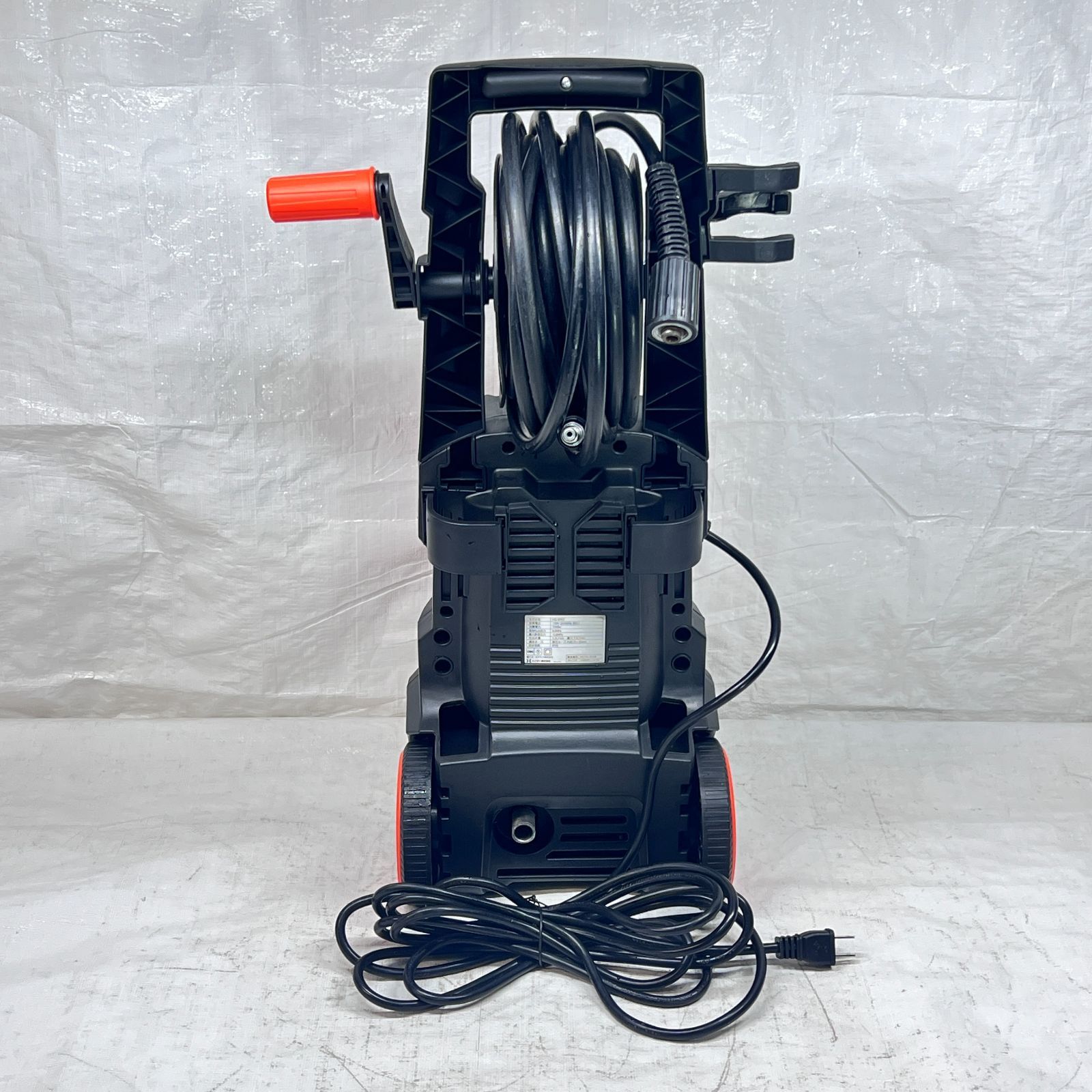 未使用】【展示品】 高圧洗浄機 電動 コンセント仕様 最大吐出力12MPa 
