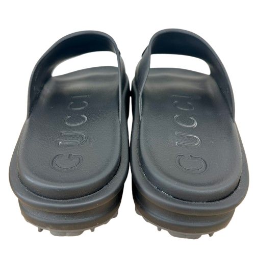 GUCCI グッチ メンズ GG シェブロン ラバーサンダル サンダル 9 ♪GUCCI グッチ インターロッキングG ラバー GGロゴ 692380 サンダル