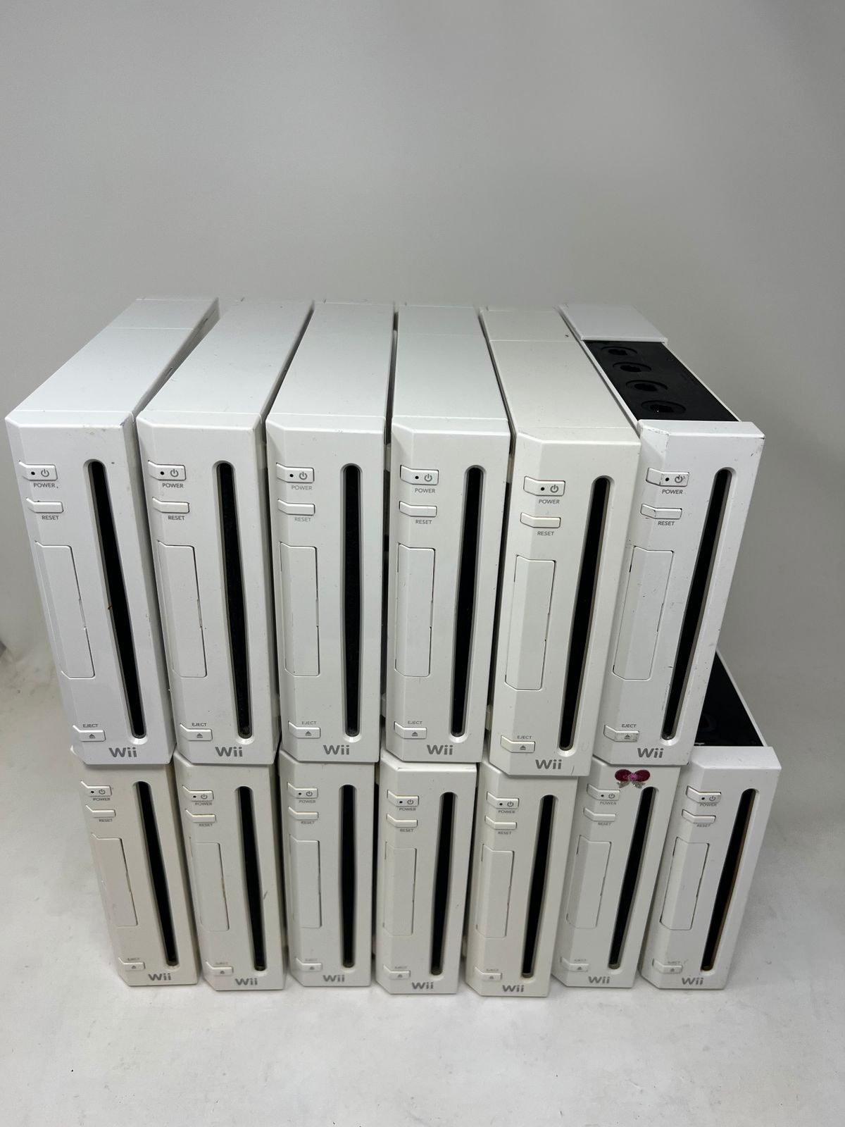 任天堂 Wii 本体 ホワイト RVL-001 13台 まとめ売り ジャンク