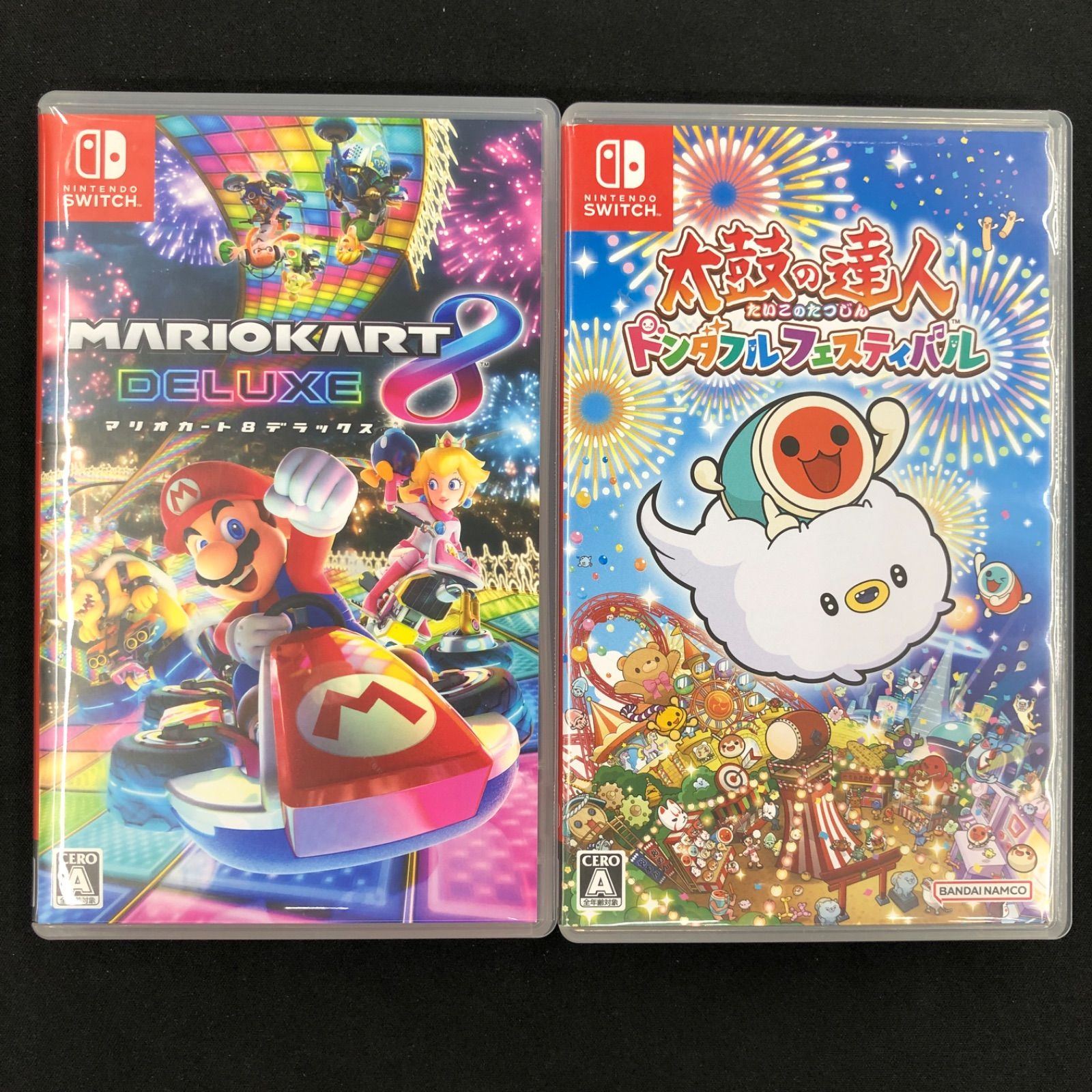 中古 Switch マリオカート8 太鼓の達人 セット - メルカリ