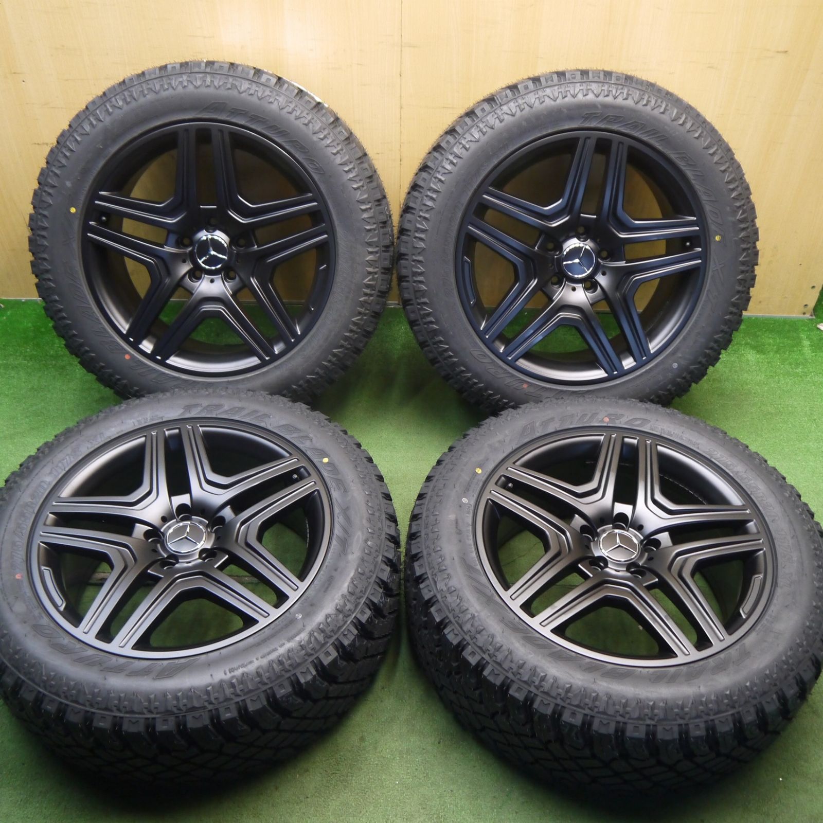 未使用！24年！付属品付き★ベンツ ゲレンデ 等 AMG 275/55R20 ATTURO TRAIL BLADE X/T 20インチ PCD130/5H★6060303KKノ