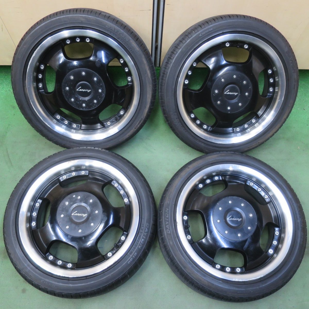 バリ溝！8.5分★165/50R15 DAYTON DT30 Leasing レアシング デイトン 15インチ PCD100 110/4H マルチ★6060607イノ