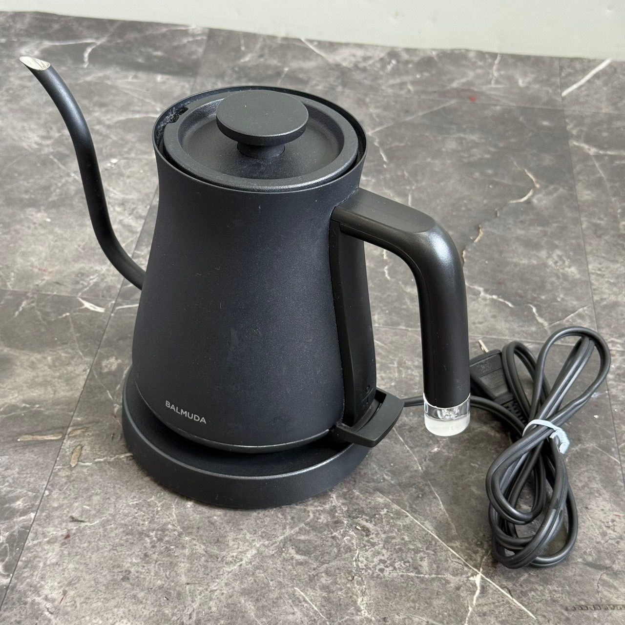 φ送料込！BALMUDA The Pot K02A-BK 0.6L 電気ケトル ブラック