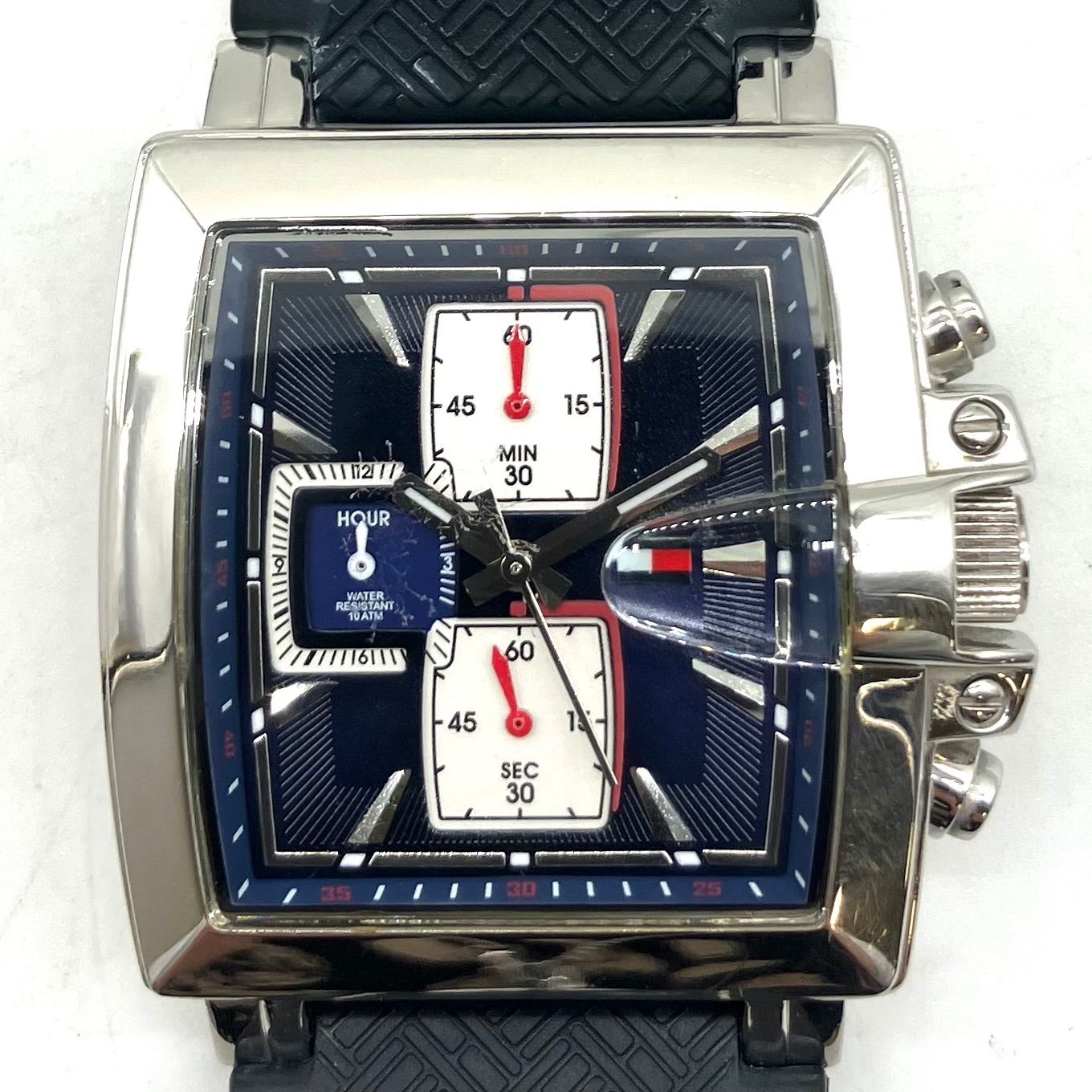 UA935【お買い得】TOMMY HILFIGER 腕時計 F90335モデル スクエア型 