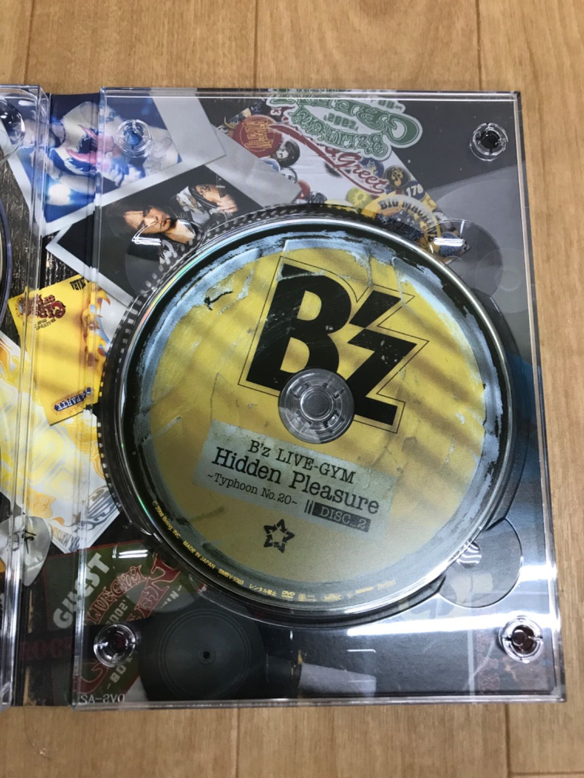 ☆B'z Typhoon NO.20～LIVE-GYM Hidden Pleasure DVD《HU15G》51731