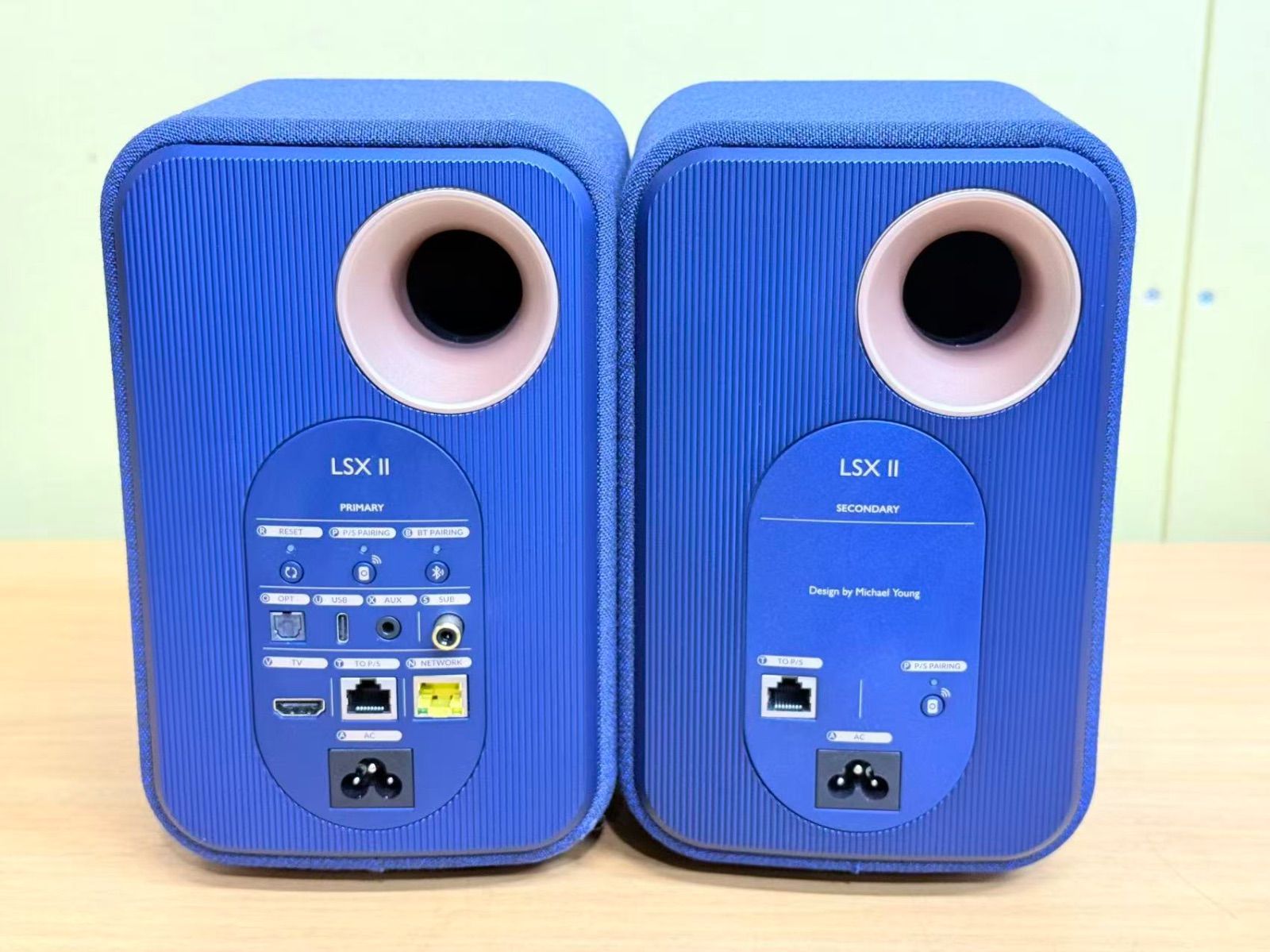 未使用 定価：19.8万 KEF LSX II [コバルトブルー] ワイヤレスHi-Fi