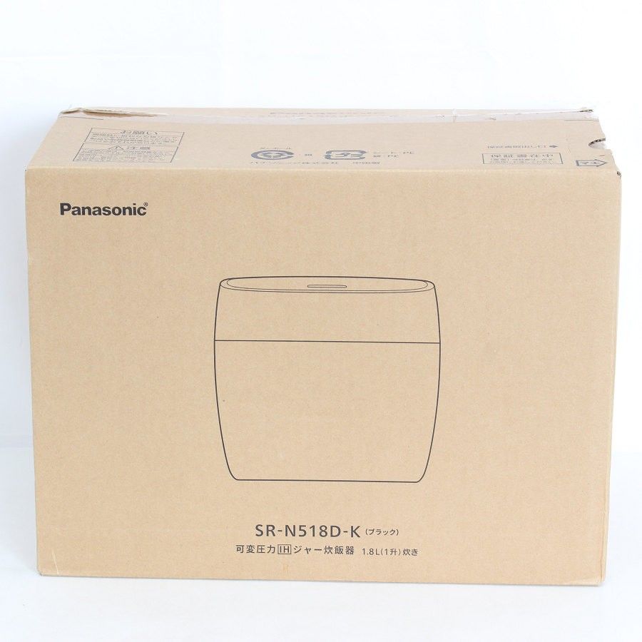 【新品】パナソニック おどり炊き SR-N518D-K ブラック 変圧力IHジャー炊飯器 10合 Panasonic 本体