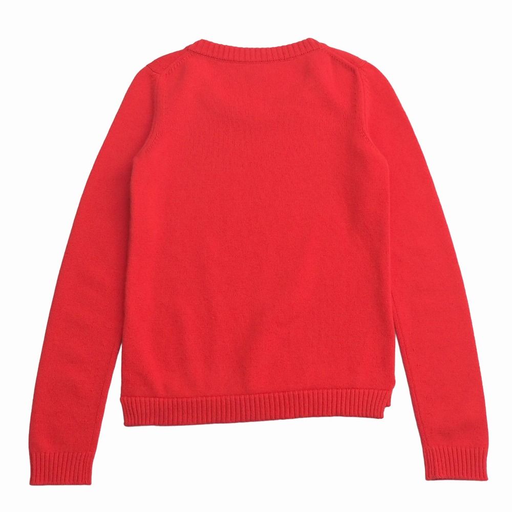 □美品□HERMES エルメス ニット サイズ34 総カシミヤ 長袖セーター 