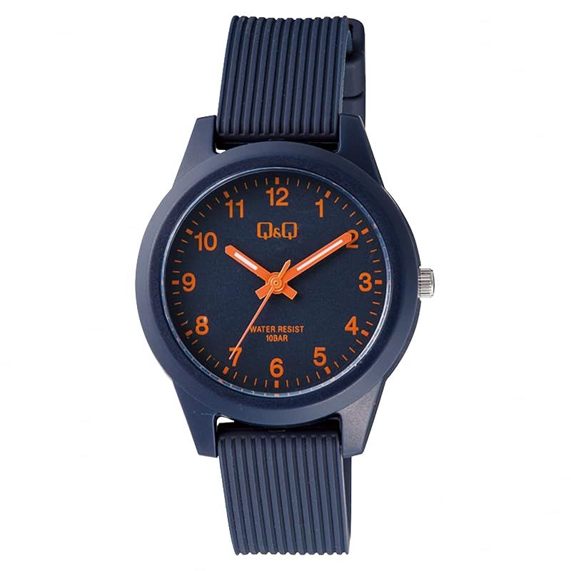 【新品】 [CITIZEN Qu0026Q] 腕時計 アナログ カラーウォッチ 防水 ウレタンベルト V01A-019VK ブルー