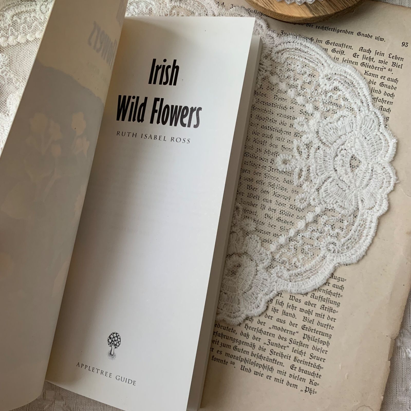 ヴィンテージ 洋書 『Irish Wild Flowers｜Ruth Isabel Ross』植物図鑑