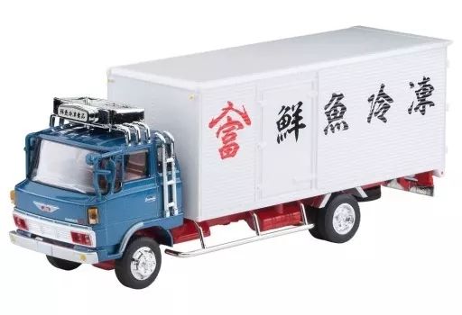 中古】トミカ 1/64 LV-N243c 日野レンジャー KL545 パネルバン(ブルー