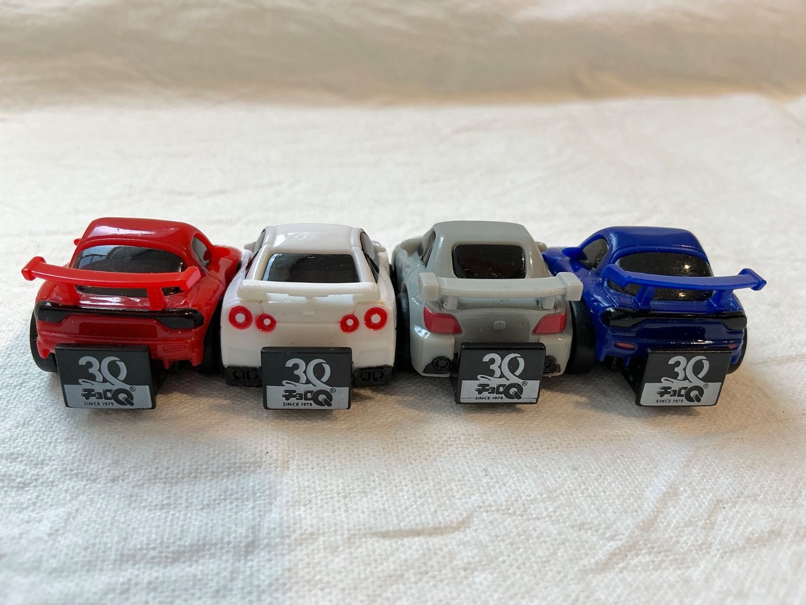 チョロQ 30周年記念 スポーツカー ミニカー 4台セット GT-R RX-7風