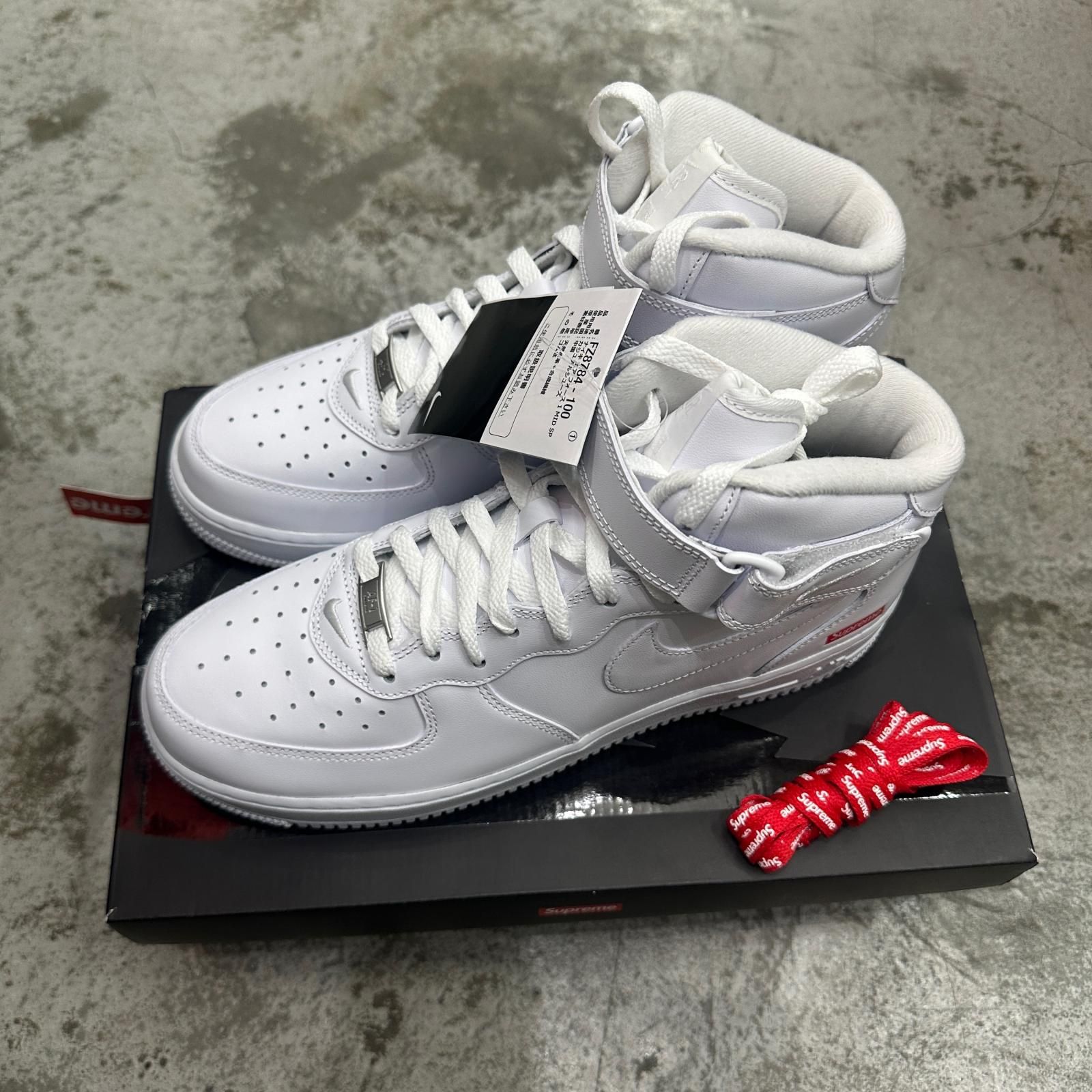 未使用 NIKE × Supreme 24AW Air Force 1 Mid エアフォース1 ミッド