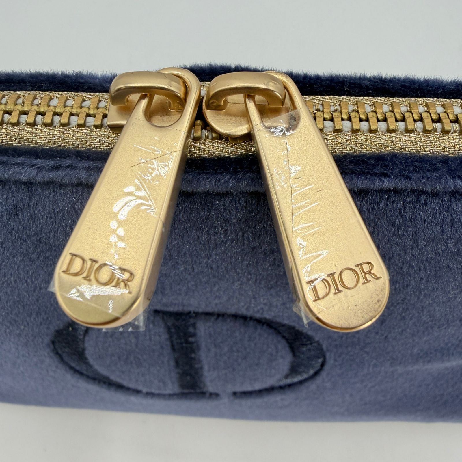 DIOR ディオール コスメポーチ ノベルティ ネイビー CDロゴ メイク
