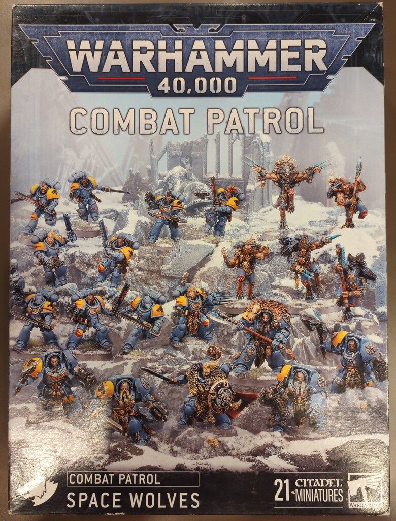 GAMES WORKSHOP WARHAMMER40000 SPACE WOLVES Combat Patrol：Space Wolves（2025） コンバットパトロール:スペースウルフ
