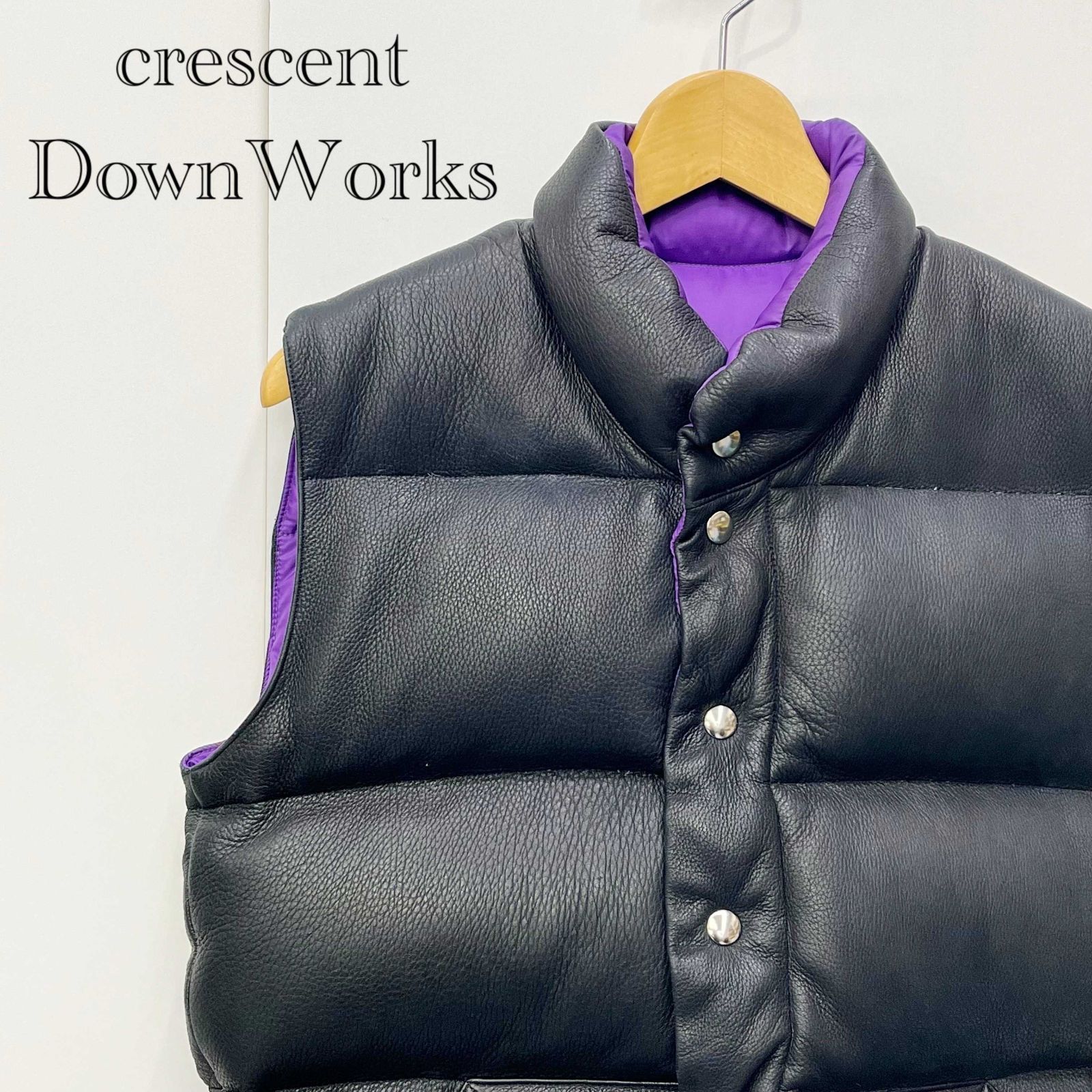 Crescent Down Works クレセント ダウン ワークス レザー ダウン
