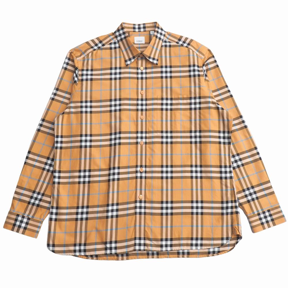 BURBERRY バーバリー 長袖シャツ サイズXXXL チェック柄 レギュラーカラーシャツ  ブランド古着【中古】20260615/RA9835 BURBERRY バーバリー 長袖シャツ サイズXXXL チェック柄 レギュラー