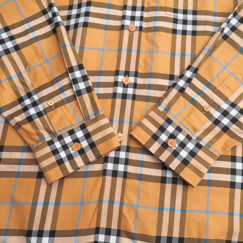 BURBERRY バーバリー 長袖シャツ サイズXXXL チェック柄 レギュラーカラーシャツ  ブランド古着【中古】20260615/RA9835 BURBERRY バーバリー 長袖シャツ サイズXXXL チェック柄 レギュラー