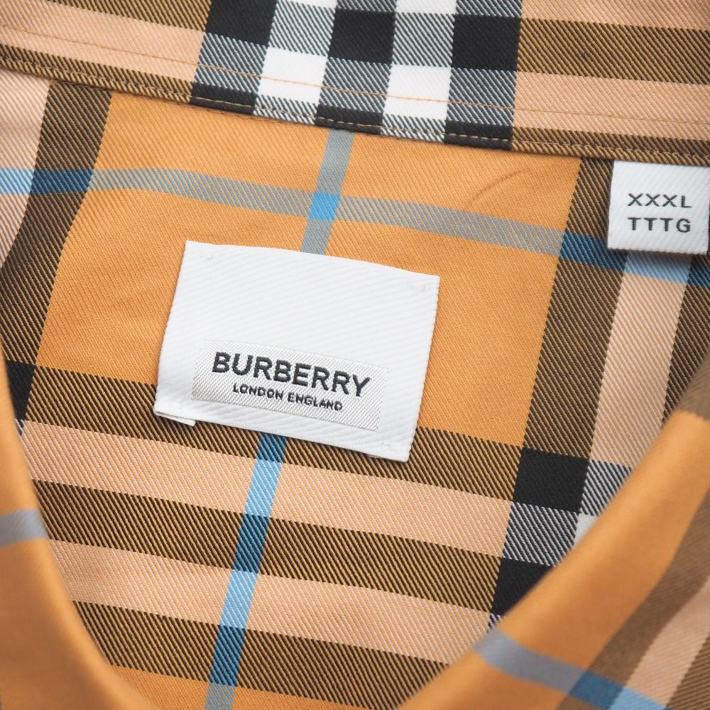 BURBERRY バーバリー 長袖シャツ サイズXXXL チェック柄 レギュラー