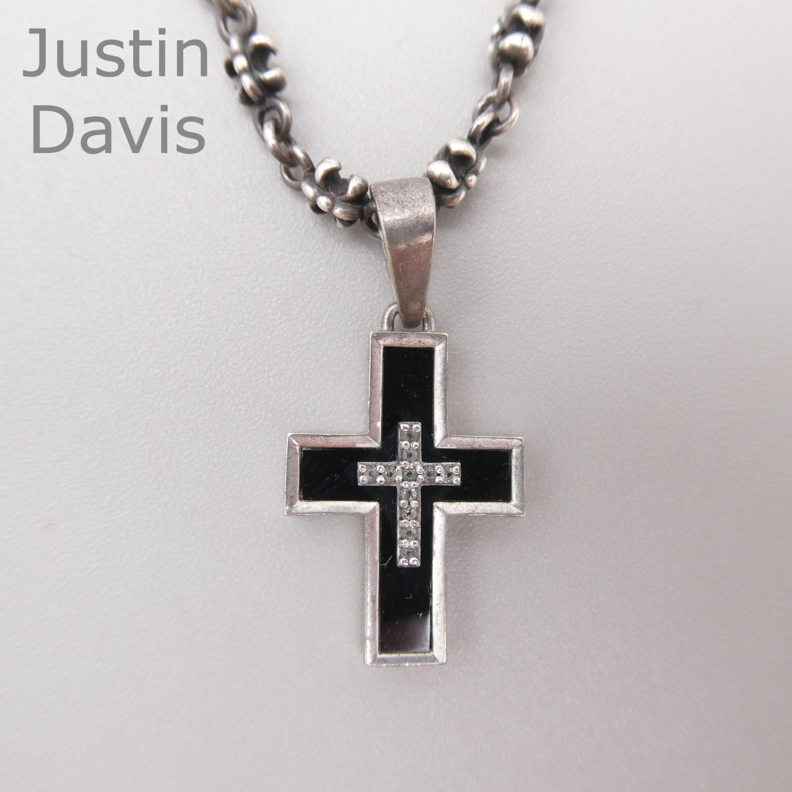 JUSTIN DAVIS ジャスティンデイビス クラシカルクロスネックレス
