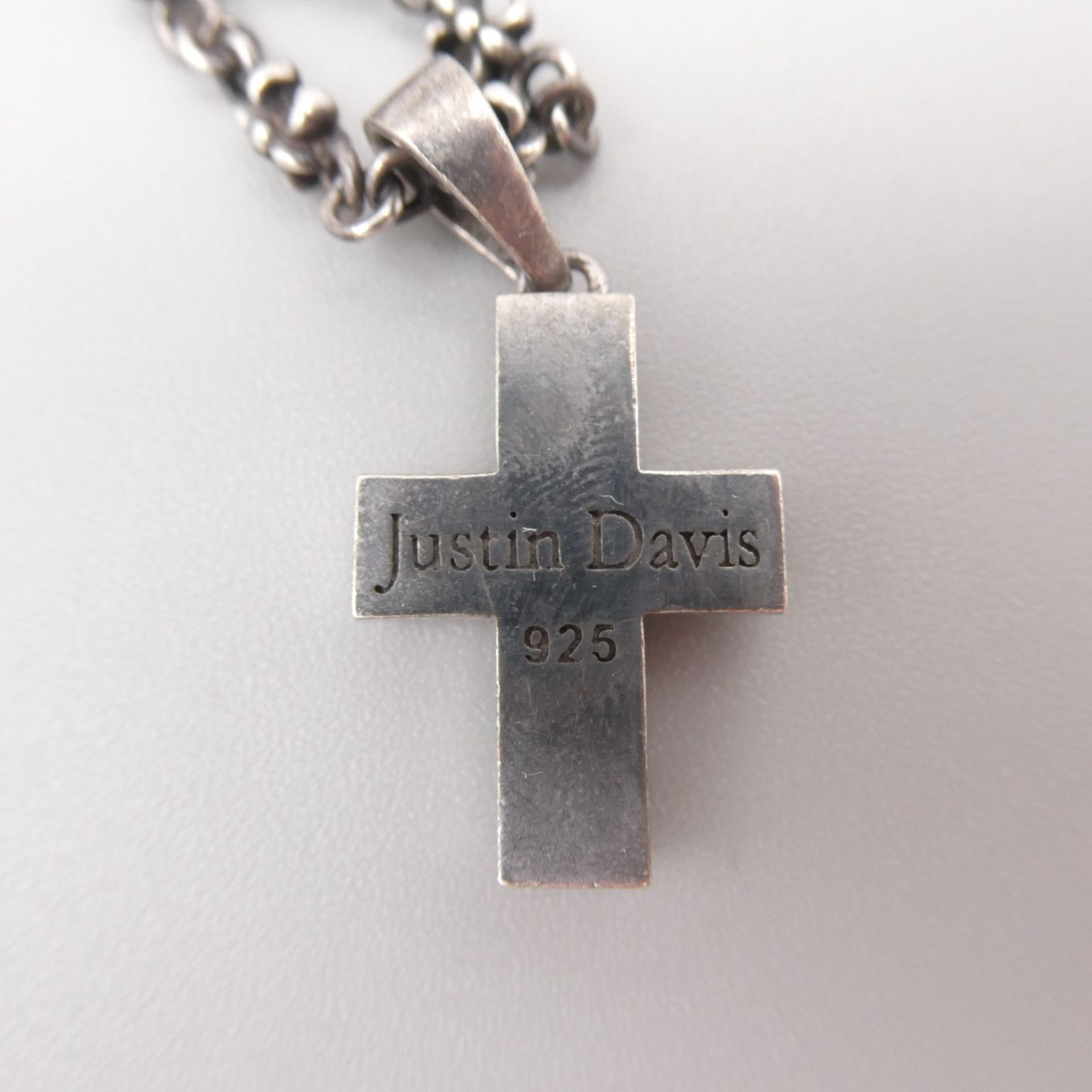 JUSTIN DAVIS ジャスティンデイビス クラシカルクロスネックレス