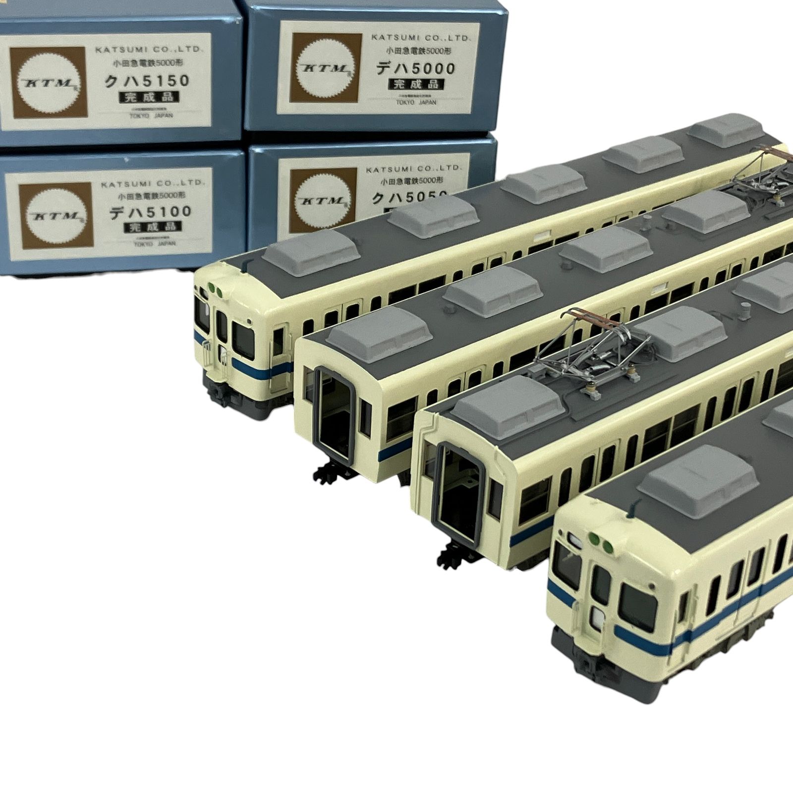カツミ 小田急電鉄 5000形 4両セット HOゲージ 鉄道模型 中古 N11354999