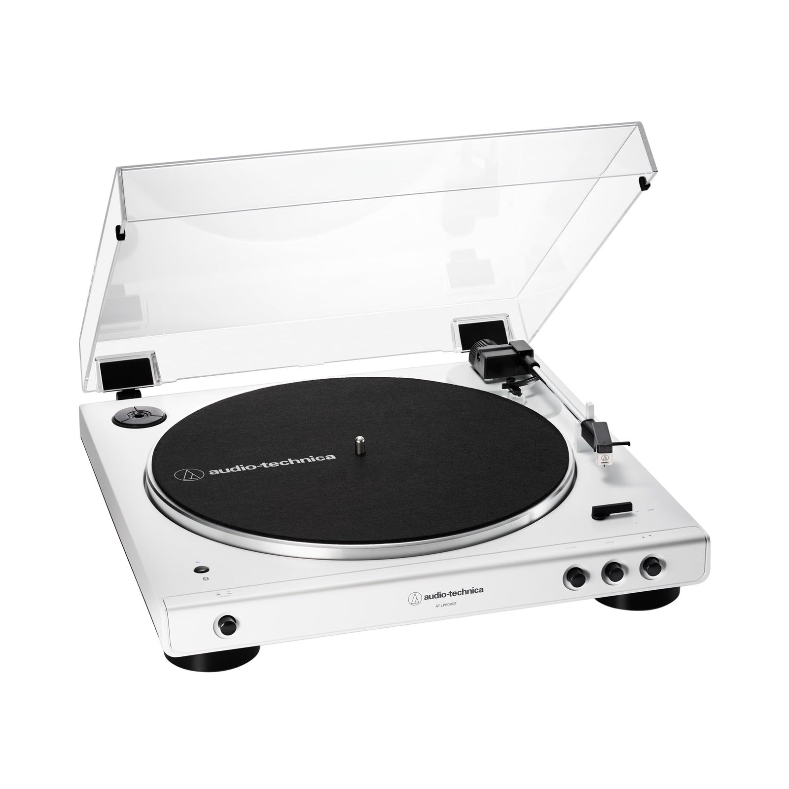 オーディオテクニカ AT-LP60XBT WW ワイヤレス ベルトドライブ ターンテーブル/レコードプレーヤー/Bluetooth対応/ホワイトモデル 直販モデル [ホワイト] [単品] [Bluetooth対応]