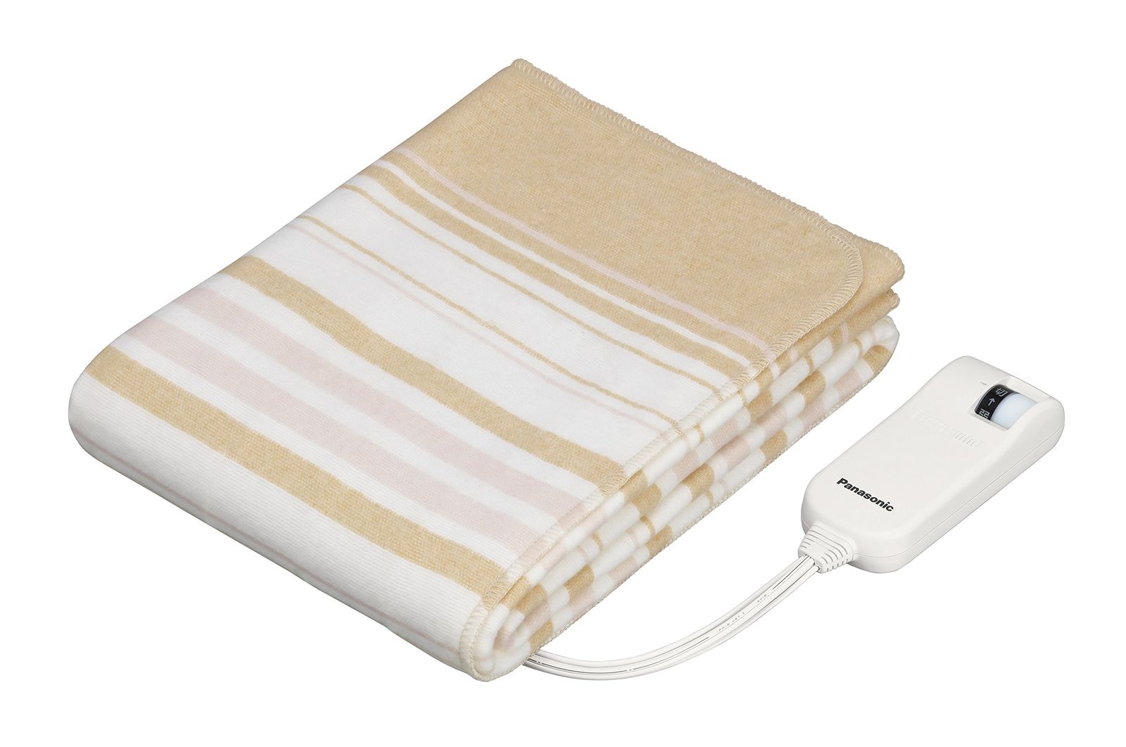 パナソニック 電気しき毛布 シングル 140×80cm 丸洗い可 室温センサー付 ベージュ DB-U12T-C [ベージュ]