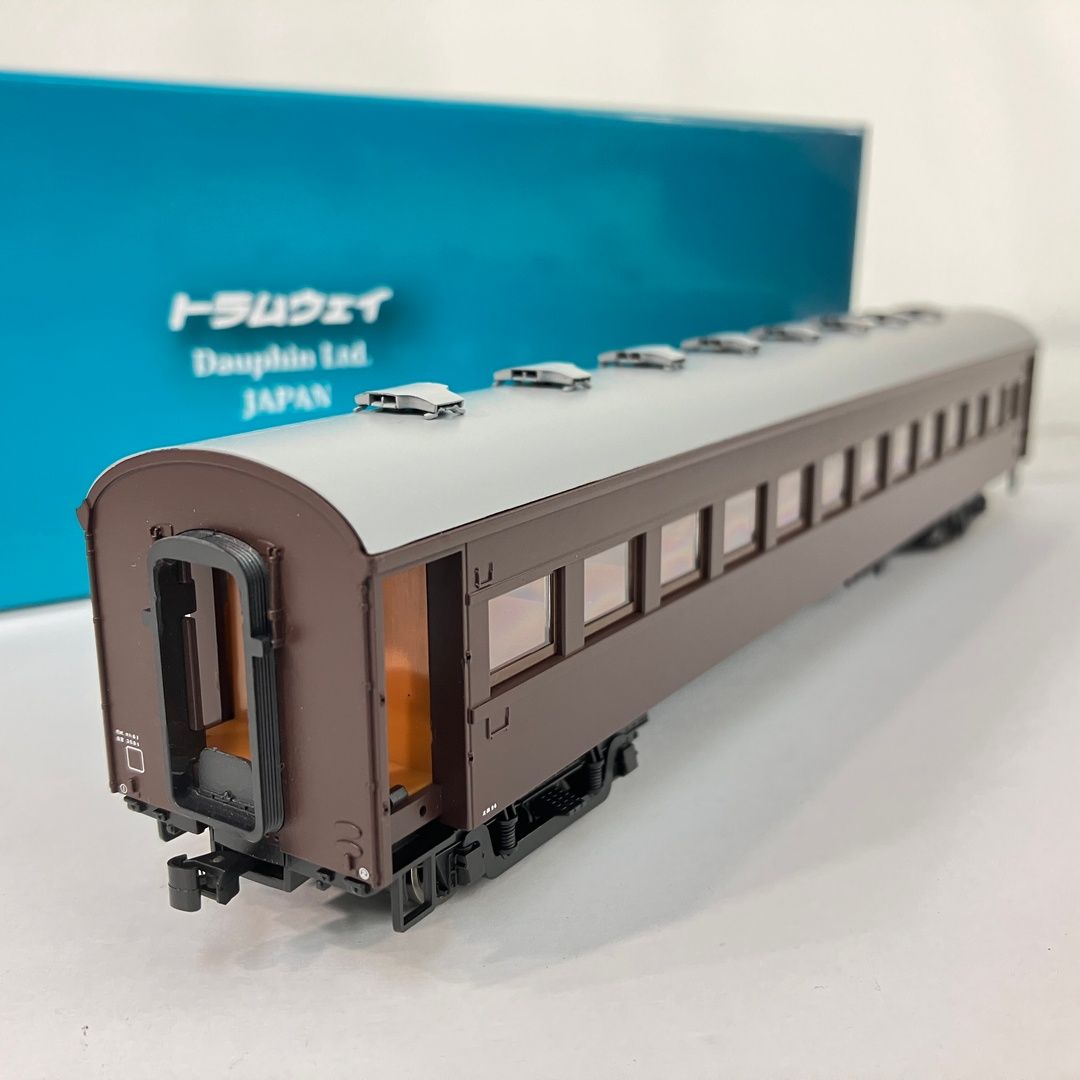 トラムウェイ 国鉄 60系 オハ61 ぶどう2号 HOゲージ 鉄道模型 中古 N11354972