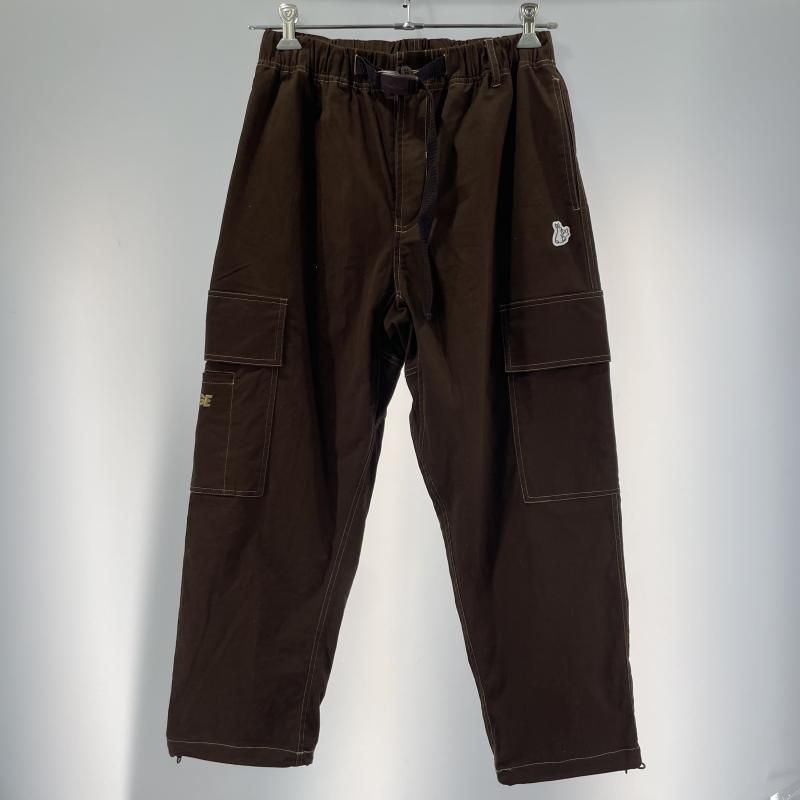 中古】#FR2×XLARGE STITCHED RESORT CARGO PANTS サイズM ブラウン 