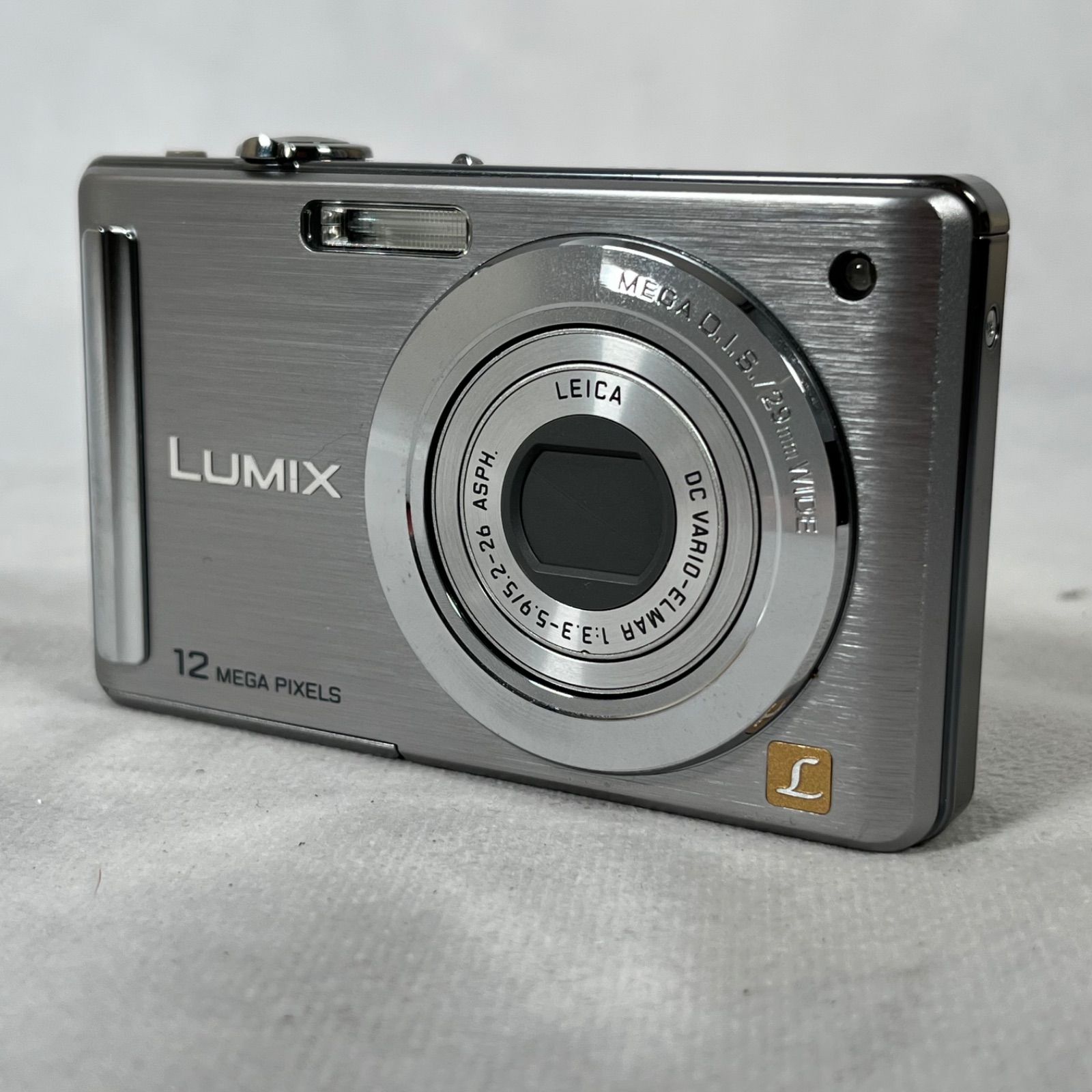 【管2605-472】Panasonic パナソニック LUMIX DMC-FS25 シルバー コンパクトデジタルカメラ 動作未確認 現状渡し