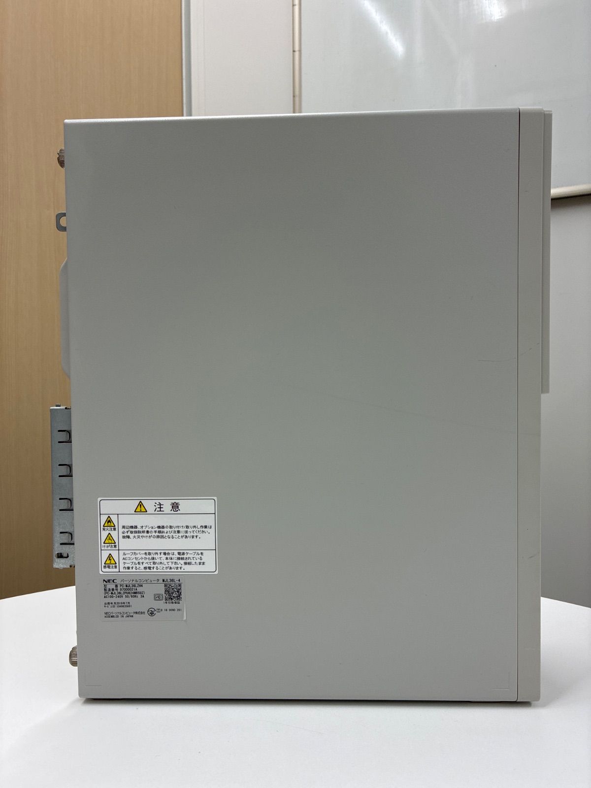 NEC Mate MJL36L-4 PC-MJL36LZH4 Core i3-8100 12GB BIOS確認済 記憶