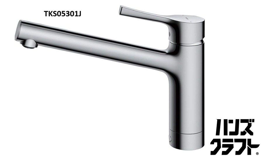 ☆【未使用】TOTO 台付シングル13(節湯・共)(台所)　水栓金具 TKS05301J トートー　【新古品】【中古】