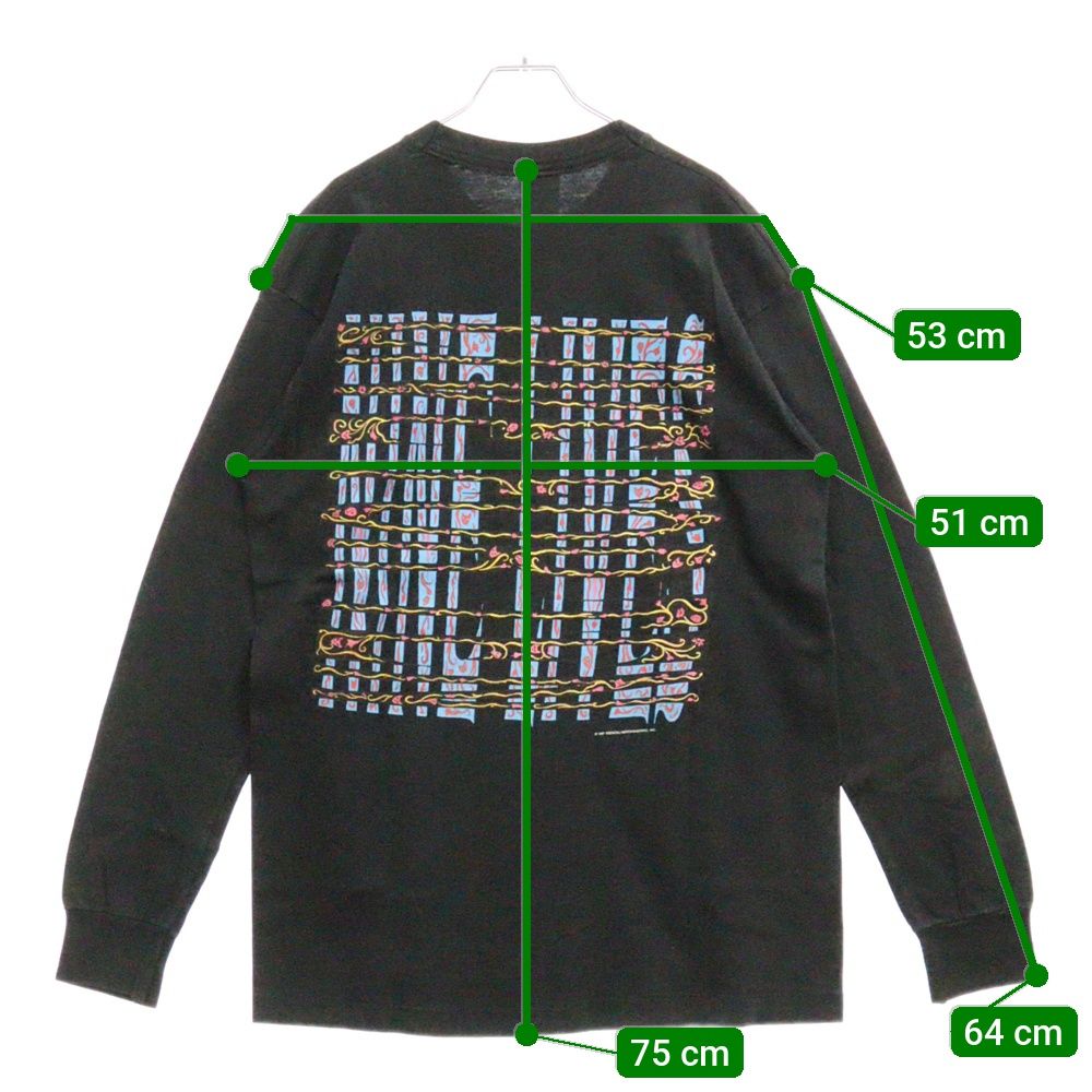 VINTAGE (ヴィンテージ) 90s AEROSMITH NINE LIVES L/S エアロスミス T