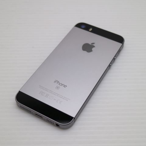 超美品 SIMフリー iPhoneSE 16GB スペースグレイ 即日発送 スマホ
