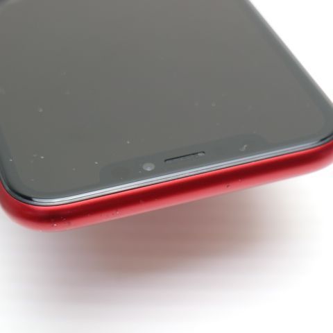 美品 SIMフリー iPhoneXR 128GB レッド RED スマホ 白ロム 即日発送