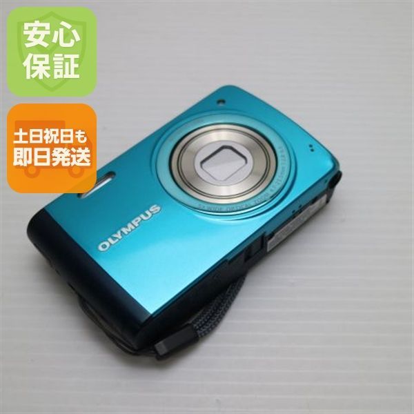 美品 VH-410 ブルー 即日発送 デジカメ OLYMPUS デジタルカメラ 本体 土日祝発送OK 09000
