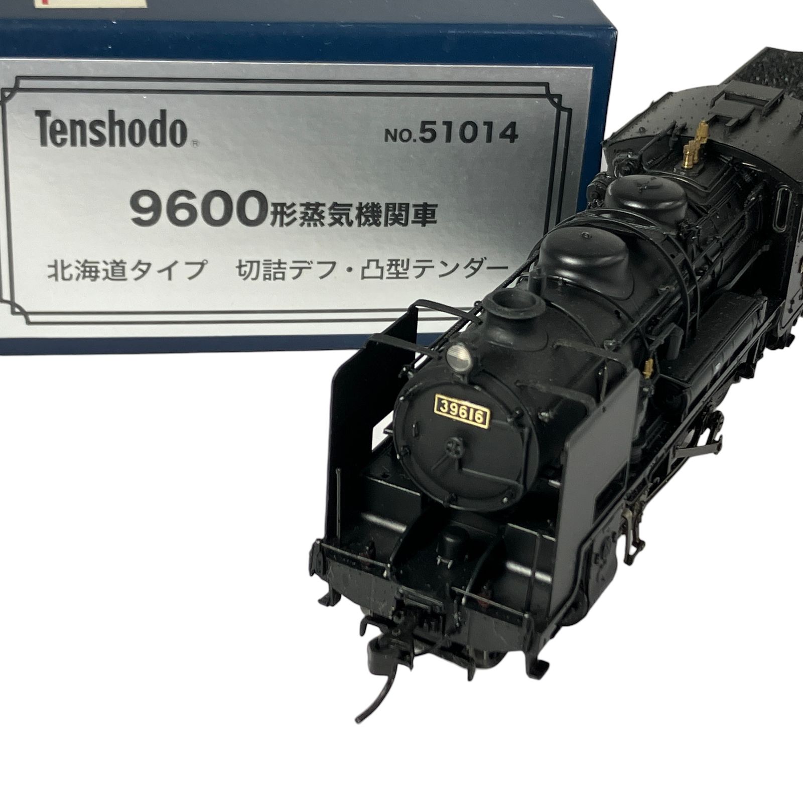 天賞堂 51014 国鉄 9600形 蒸気機関車 北海道タイプ 切詰デフ 凸型テンダー HOゲージ 鉄道模型 中古 N11357811
