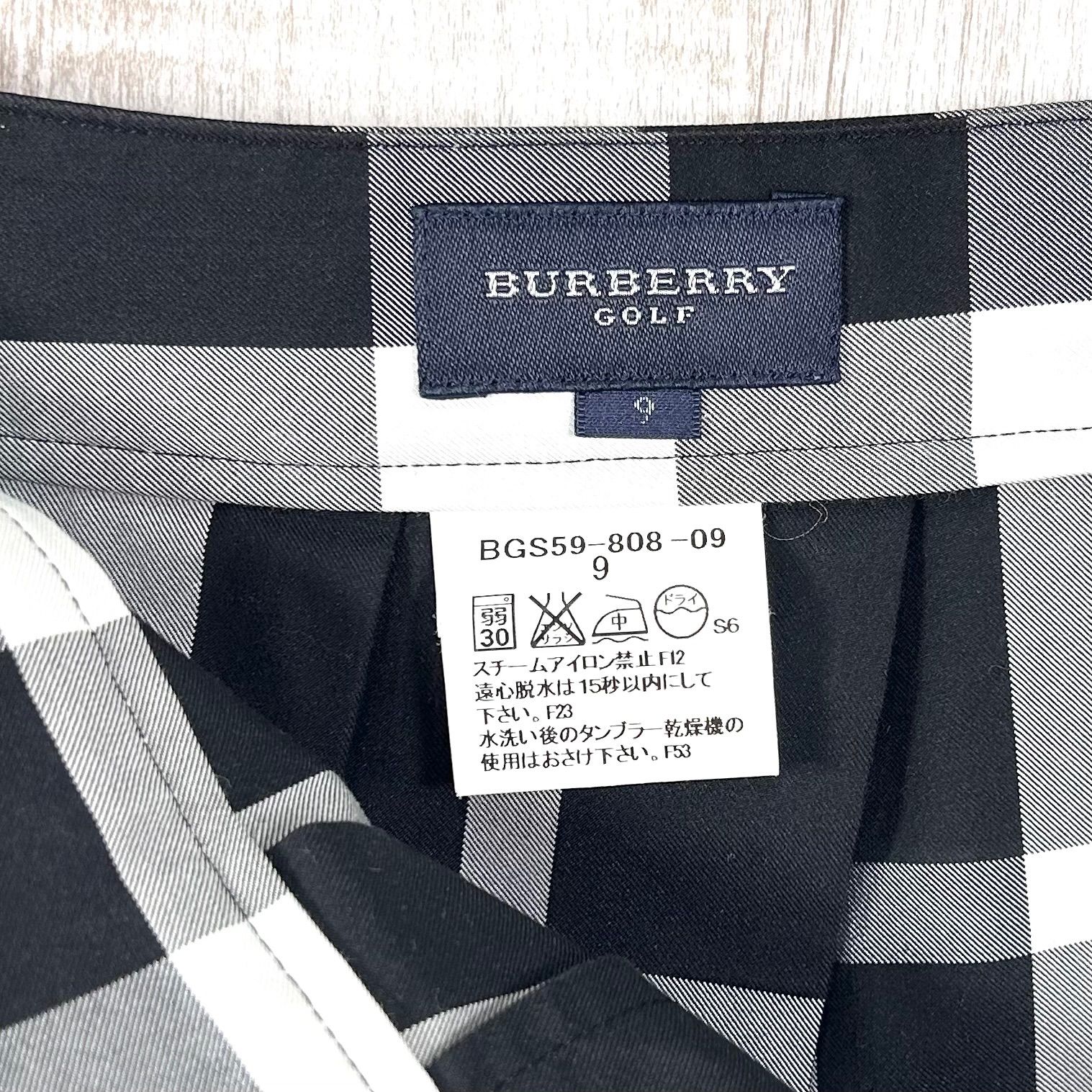 美品 BURBERRY LONDON バーバリーロンドン メガチェック ボックス