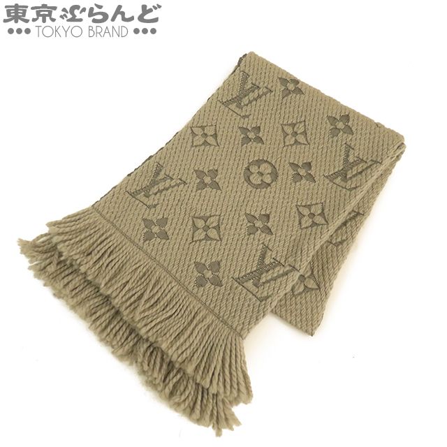 ルイヴィトン LOUIS VUITTON エシャルプ ロゴマニア M72432 グリーン