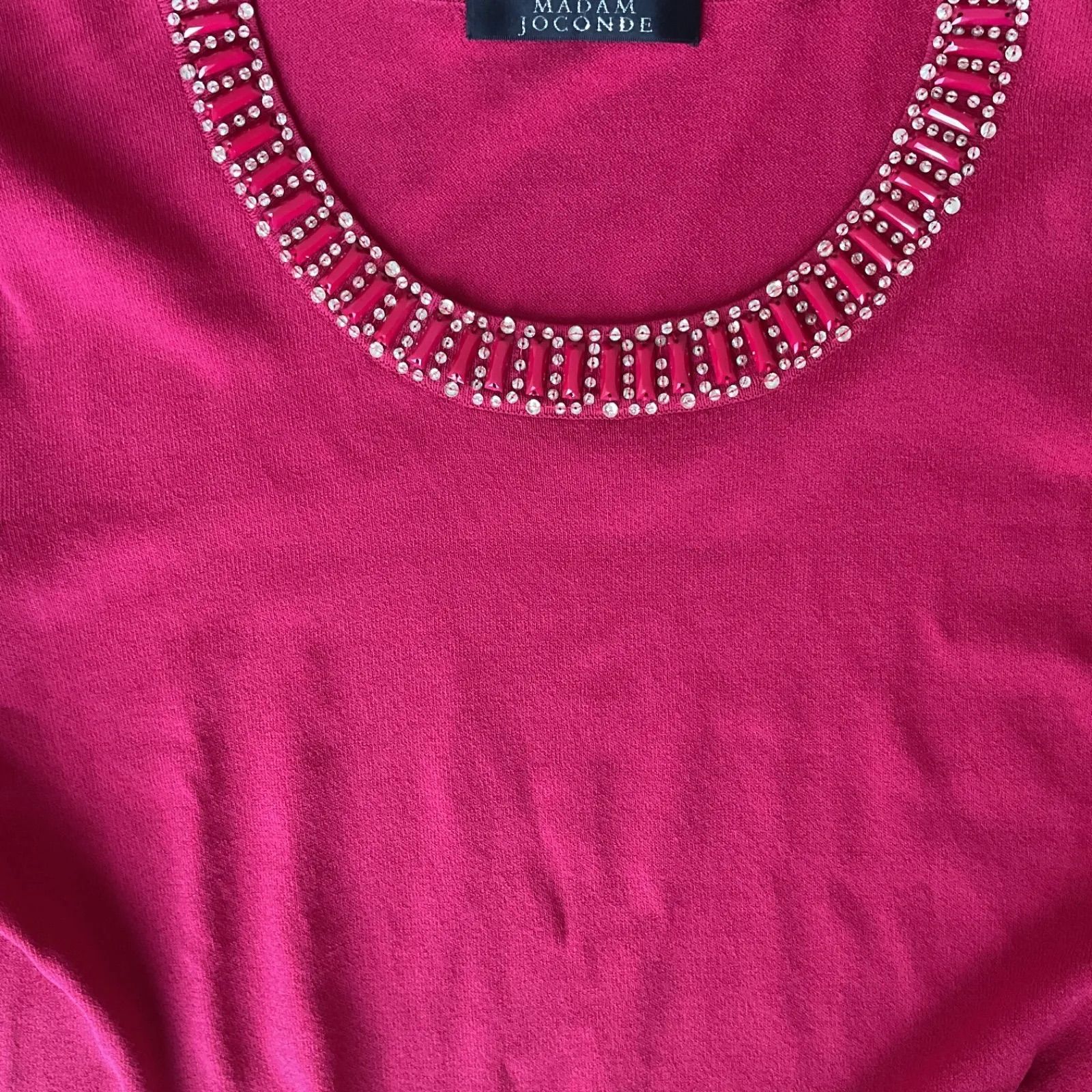 ビジュー 】マダムジョコンダ MADAM JOCONDE ニット トップス