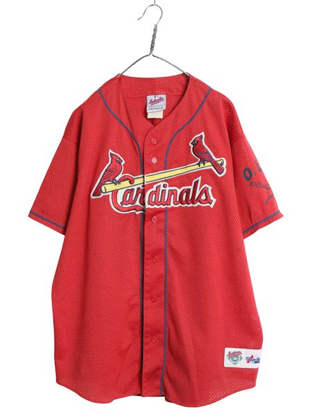 希少】MLB カージナルス フリース #23 ユニフォーム マジェスティック