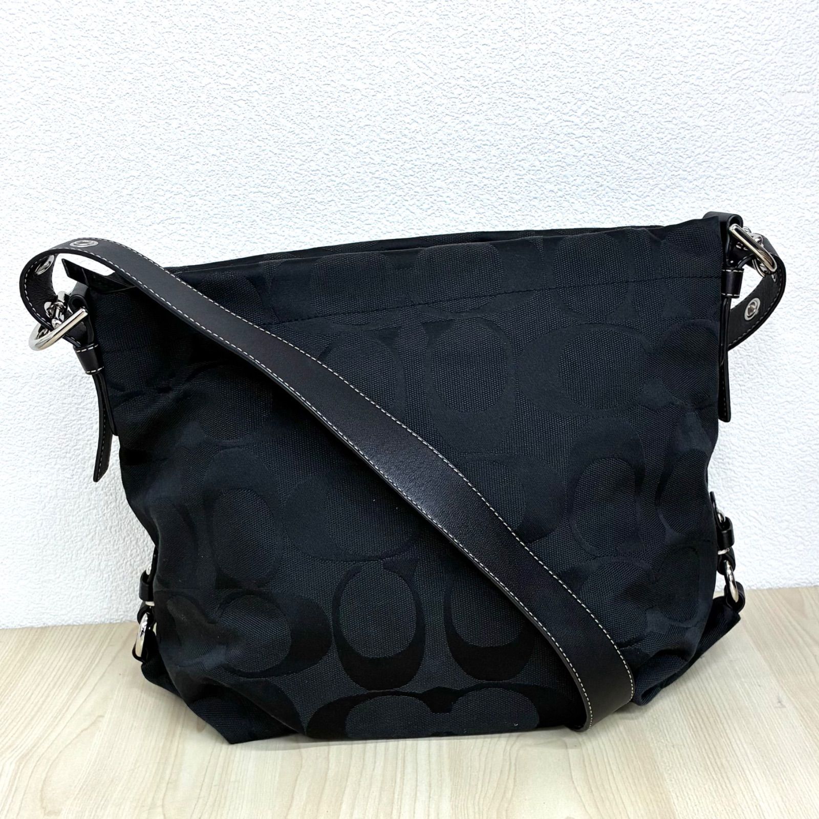 ほぼ未使用 COACH バッグ ブラック COACH｜コーチのバッグ（ブラック 