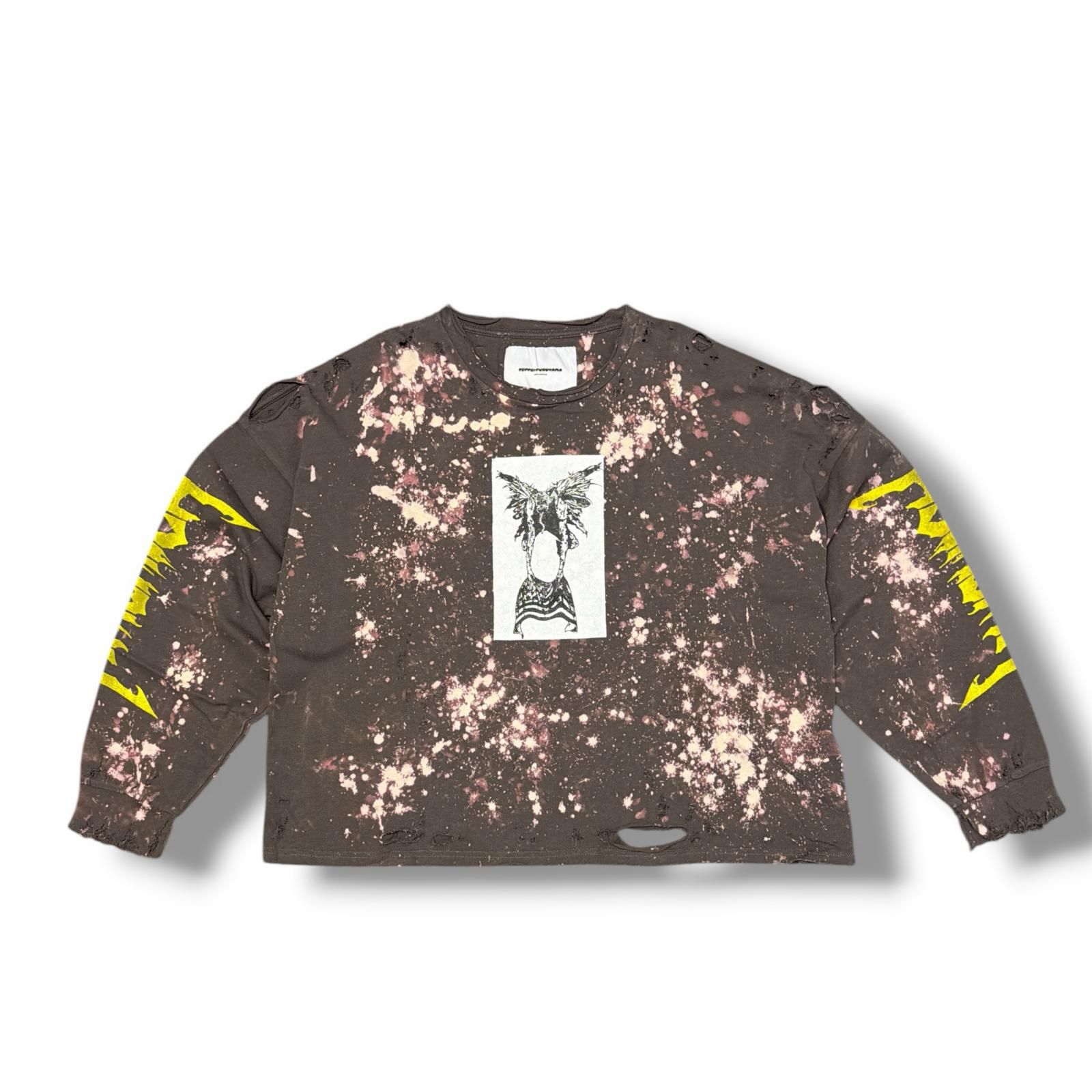 参考上代25300円 未使用 TEPPEI FURUYAMA ダメージ加工Tシャツ