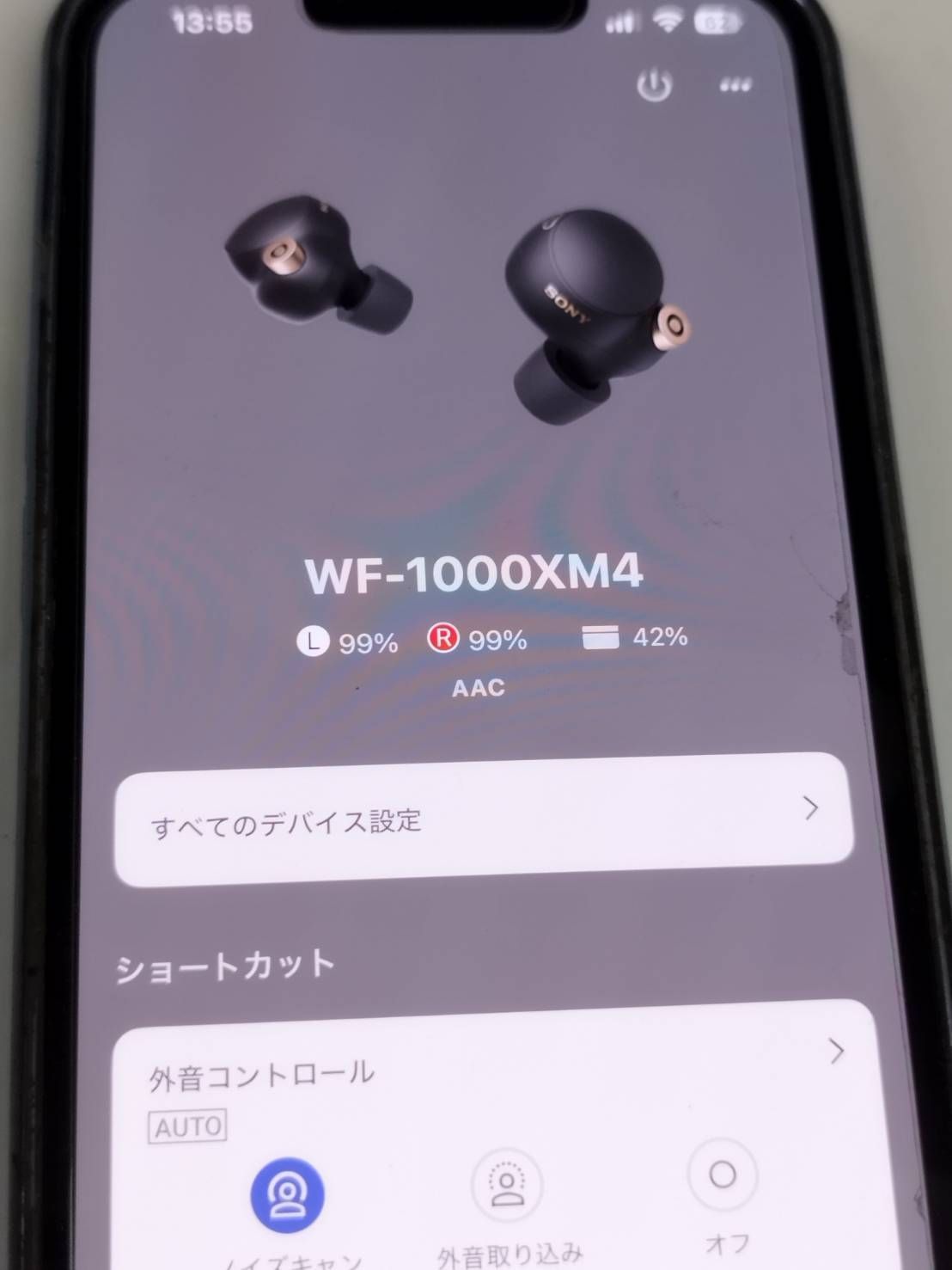 SONY WF-1000XM4/YY2948/ワイヤレスイヤホン/ブラック/左耳のみ！(2