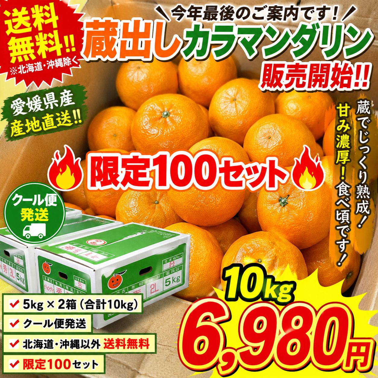 🍊カラーマンダリン🍊 最終販売10kg 送料無料 - メルカリ
